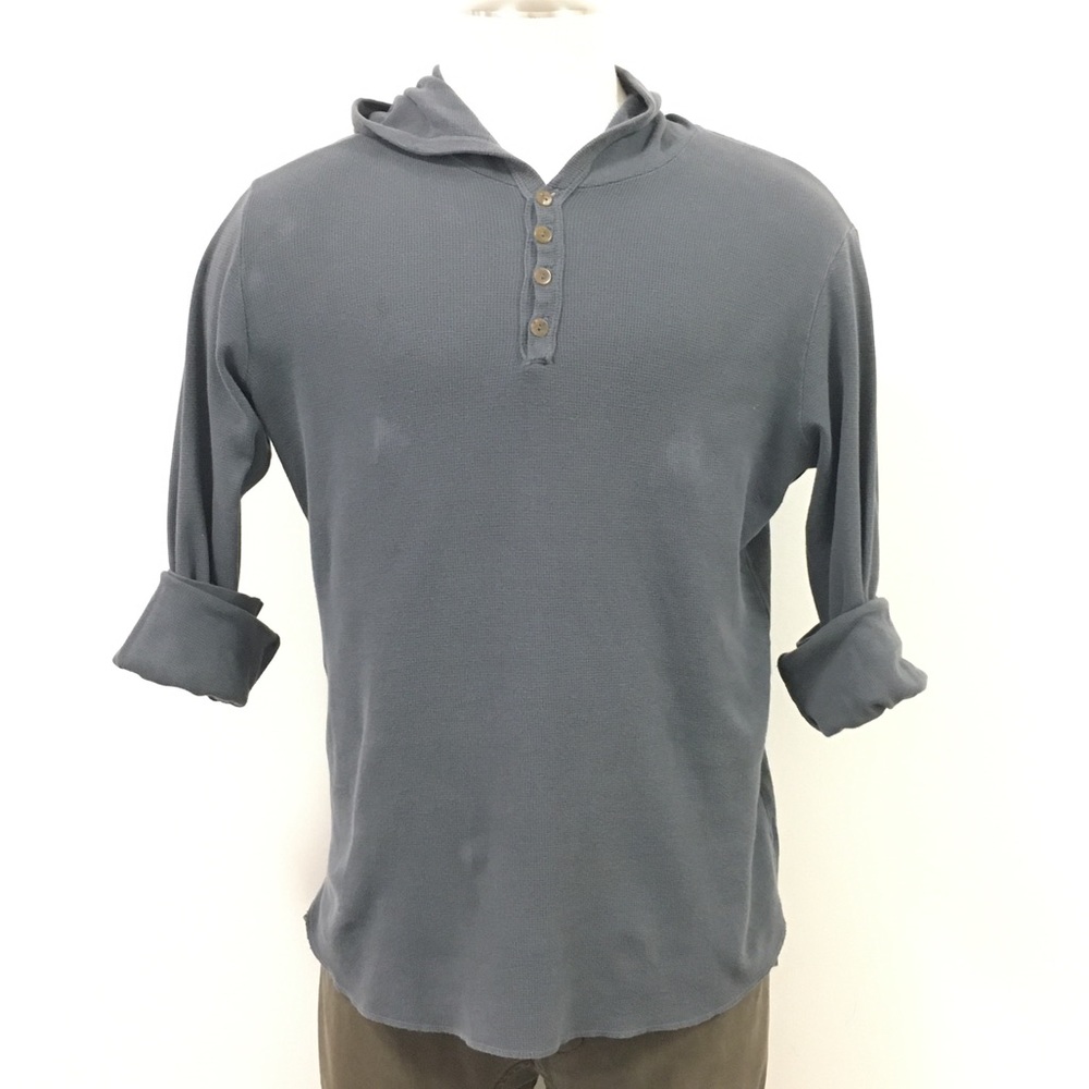 Urban Outfitters Hooded Henley